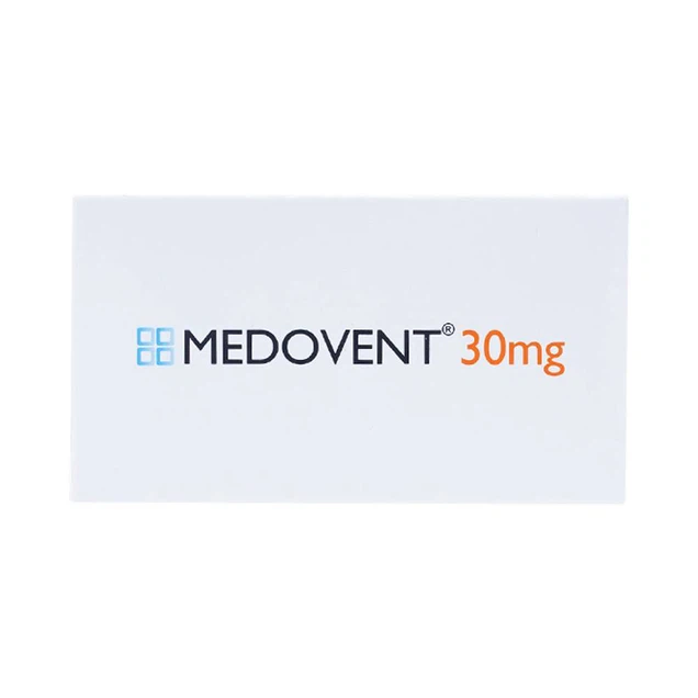 Viên nén Medovent 30mg Medochemie điều trị bệnh phế quản phổi cấp, mạn tính (10 vỉ x 10 viên)