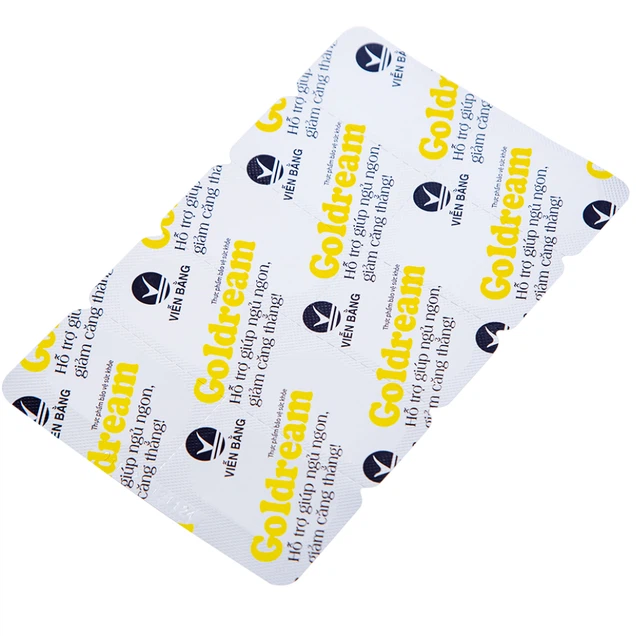 Viên uống Goldream IMC hỗ trợ ngủ ngon, giảm căng thẳng (20 viên)