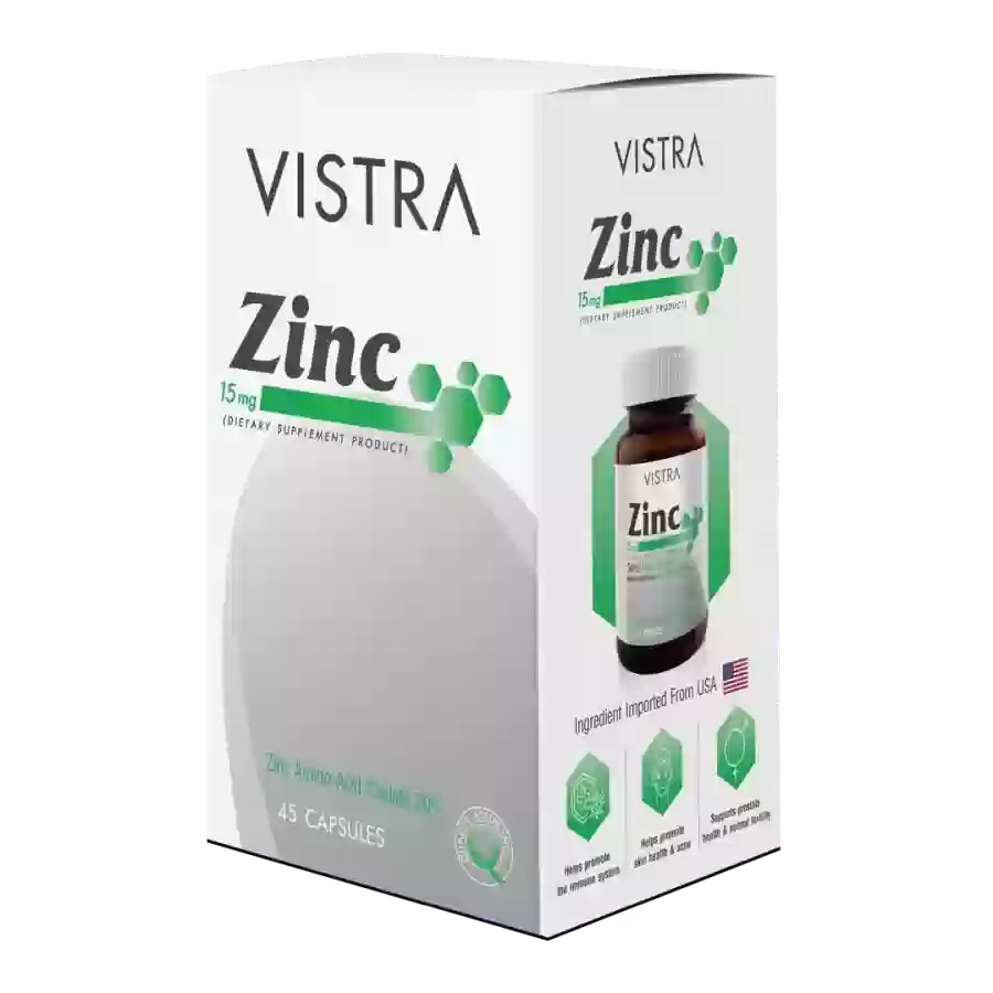 Vistra ZinC 15mg, hỗ trợ tăng cường miễn dịch, tăng khả năng sinh sản cho phái mạnh
