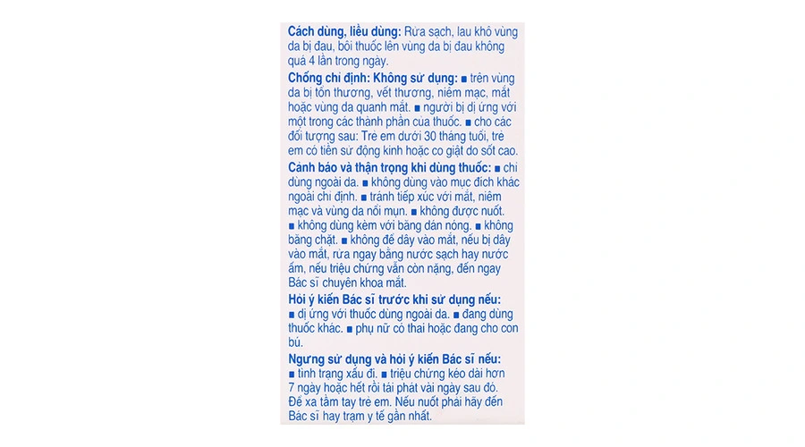 Dầu Salonpas Liniment giảm đau, kháng viêm các cơn đau vai, đau cơ (50ml)