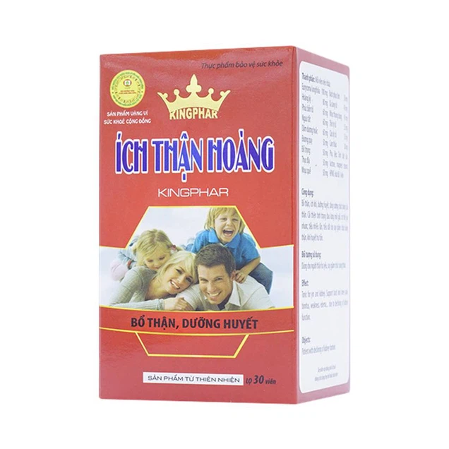 Viên uống Ích Thận Hoàng Kingphar bổ thận, dưỡng huyết