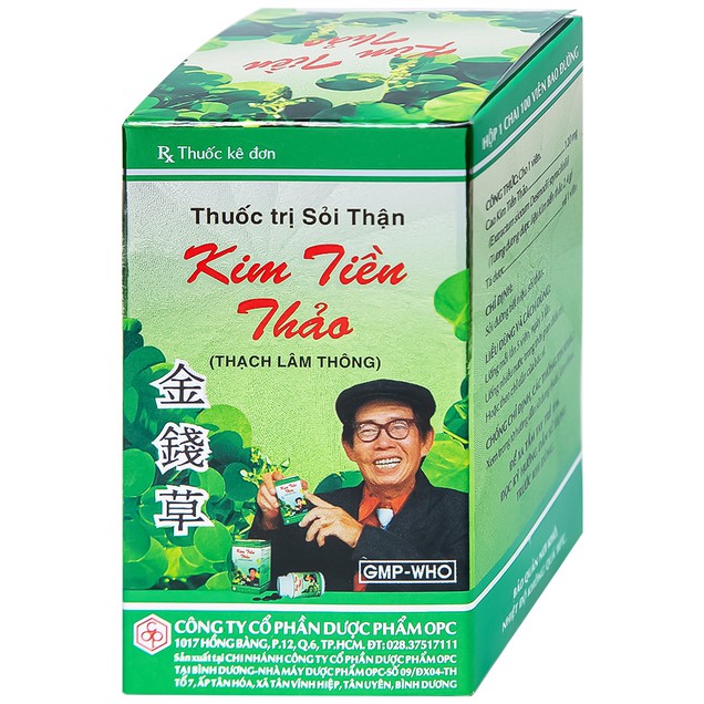 Thuốc trị sỏi thận Kim Tiền Thảo OPC hỗ trợ điều trị sỏi đường tiết niệu, sỏi thận (100 viên)