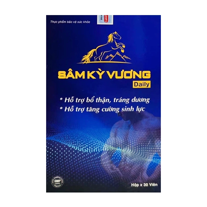 Sâm Kỳ Vương Daily Sanfo 30 viên – Hỗ trợ tăng cường sinh lý nam