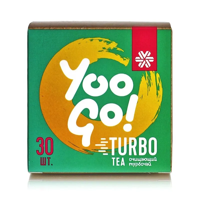 Trà thảo mộc Yoo Go Turbo Tea hộp 30 túi lọc