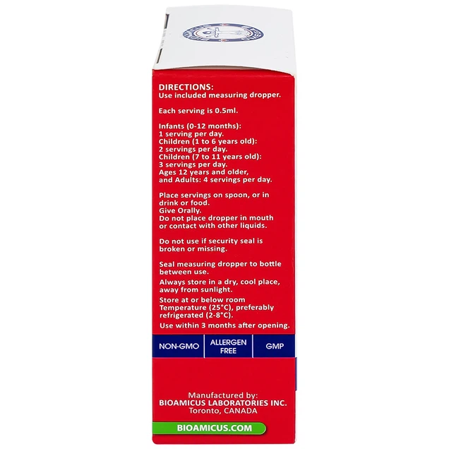 Dung dịch Bioamicus Omega-3 hỗ trợ tốt cho mắt và não