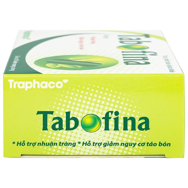 Viên uống Tabofina Traphaco hỗ trợ nhuận tràng, giảm nguy cơ táo bón (3 vỉ x 10 viên)