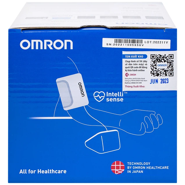 Máy đo huyết áp bắp tay tự động Omron HEM 7143T1 cho kết quả chính xác, nhanh chóng