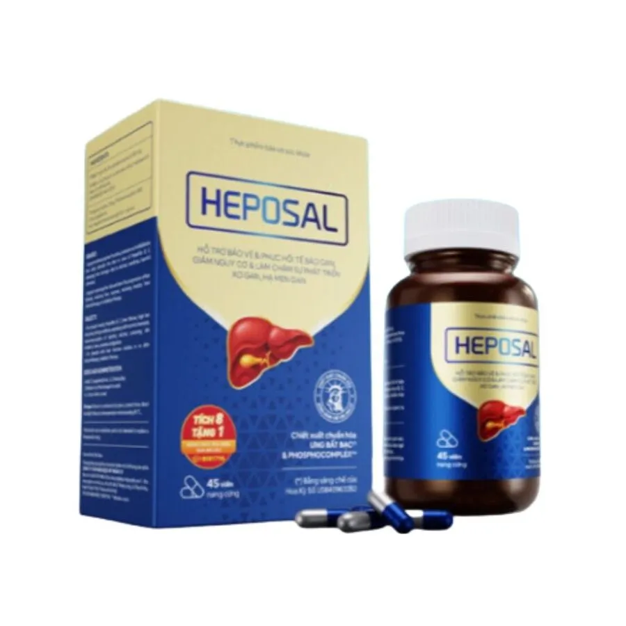 Heposal - Phục hồi và bảo vệ tế bào gan