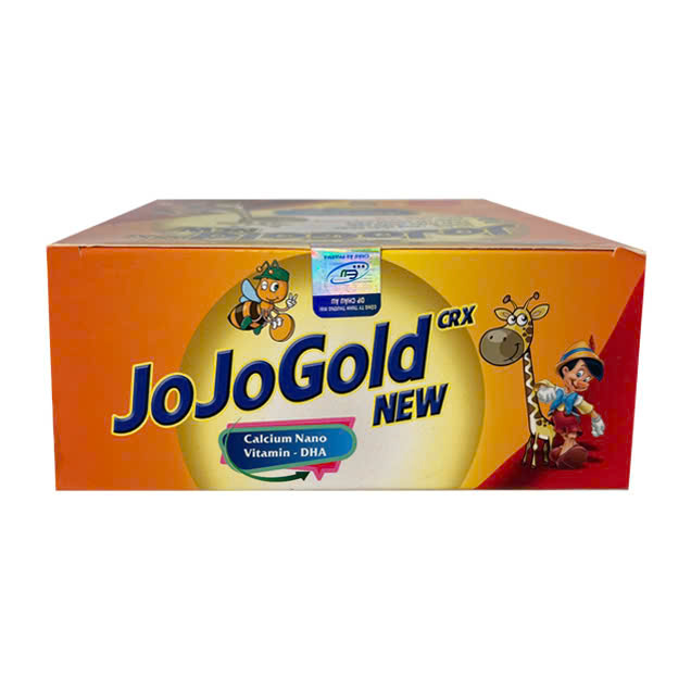Siro Bổ Sung Canxi Hữu Cơ Jojogold răng chắc khỏe, phát triển chiều cao và giảm còi xương ở trẻ nhỏ