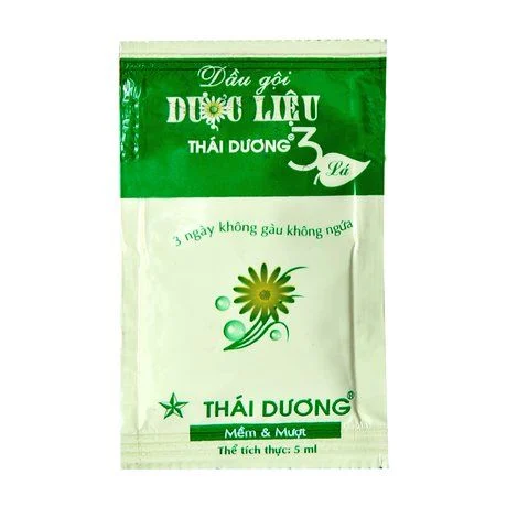 Dầu gội dược liệu Thái Dương 3 hương lá sạch gàu, không ngứa, giảm rụng tóc