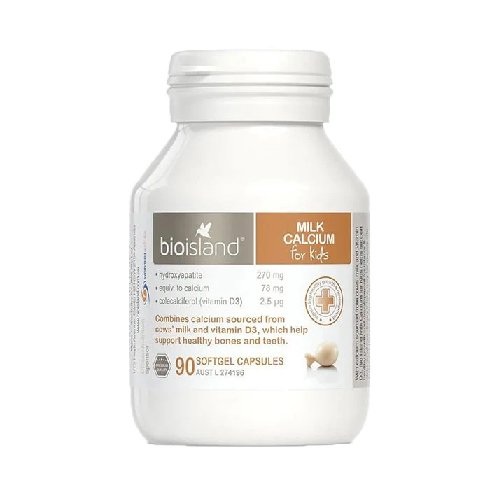 Bio Island Milk Canxi For Kids