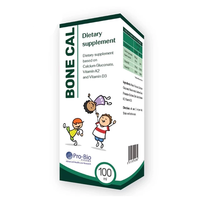 Bone Cal hỗ trợ hệ xương răng chắc khỏe cho trẻ.