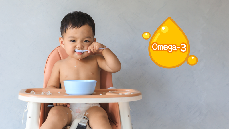 Trẻ mấy tuổi nên bổ sung omega-3 ?