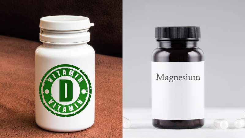 Có nên bổ sung vitamin D và magie cùng nhau không ?